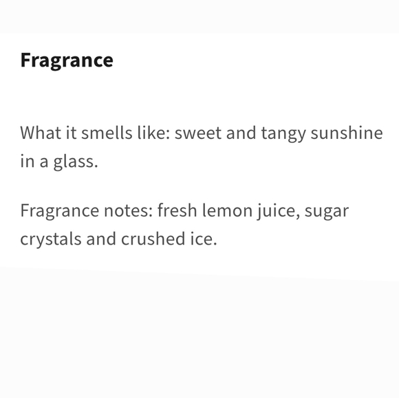 🛍BOGO 50% OFF🍋🕯NWT‼️ Bath & Body Works "Sugared Lemonade" 3-wick Candle - Picture 6 of 10